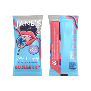 JANES BLUEBERRY LOLLIPOP (60mg)
